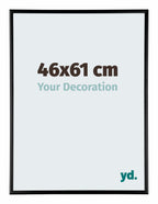 Austin Aluminium Photo Frame 46x61cm Black High Gloss Front Size | Yourdecoration.com