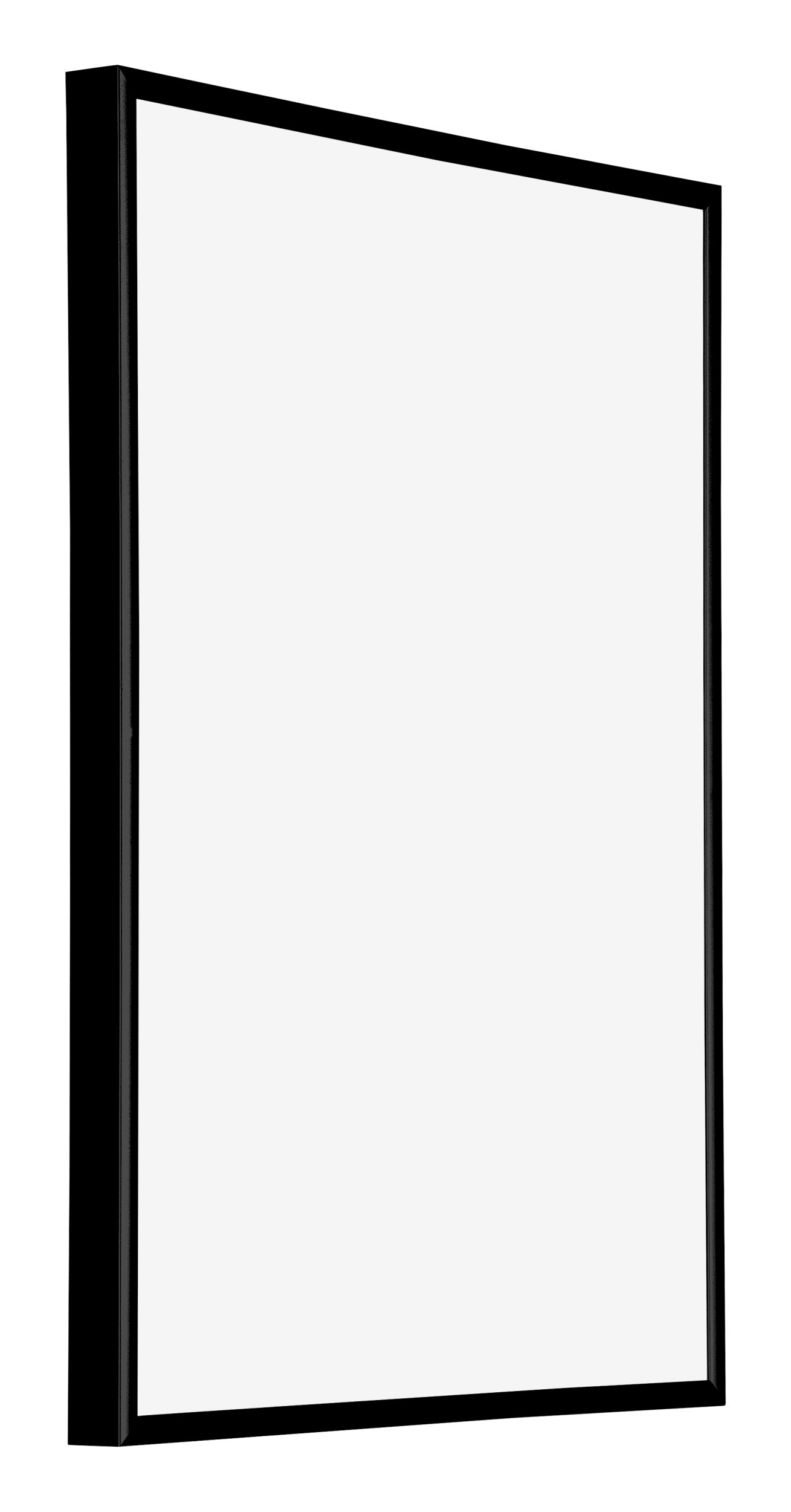 Austin Aluminium Photo Frame 48x64cm Black High Gloss Front Oblique | Yourdecoration.com