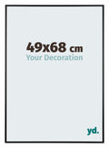 Austin Aluminium Photo Frame 49x68cm Black High Gloss Front Size | Yourdecoration.com