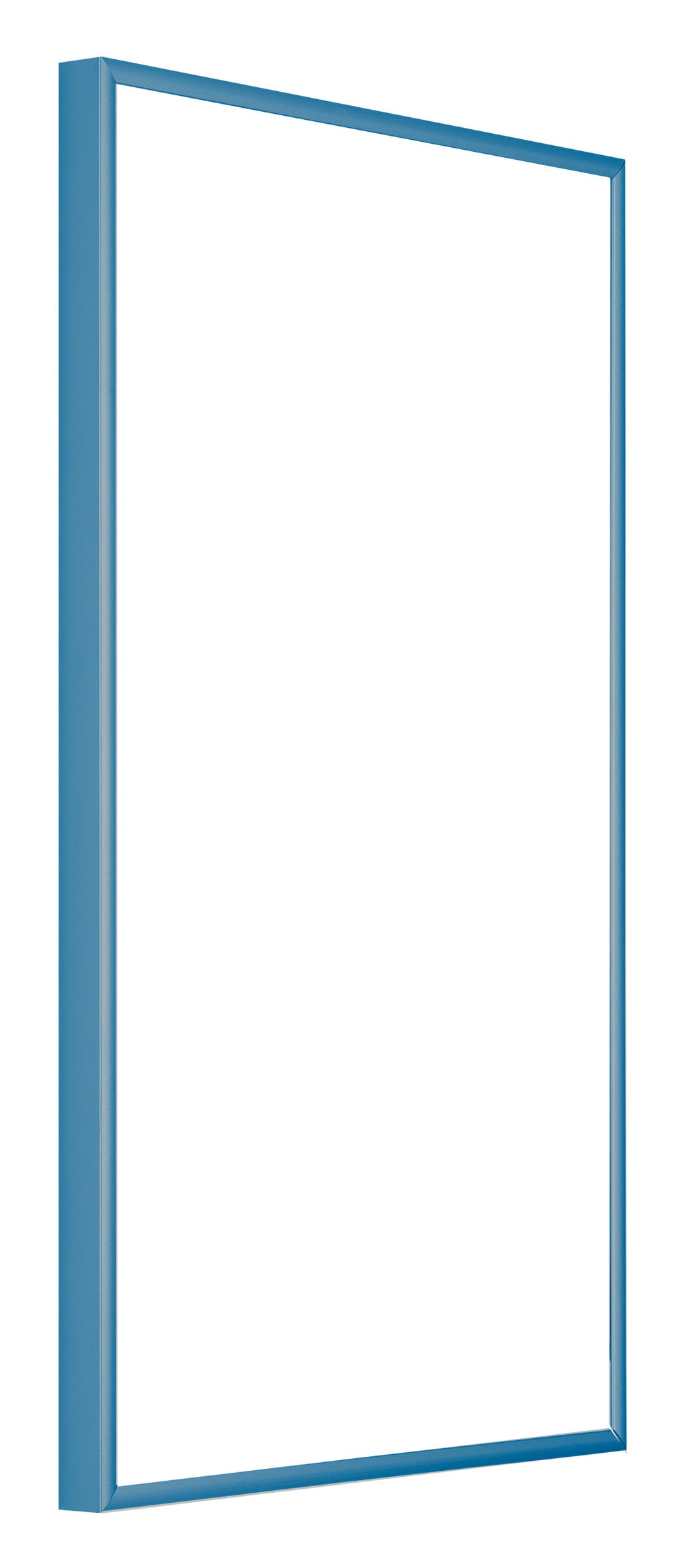 Austin Aluminium Photo Frame 50x100cm Steel Blue Front Oblique | Yourdecoration.com