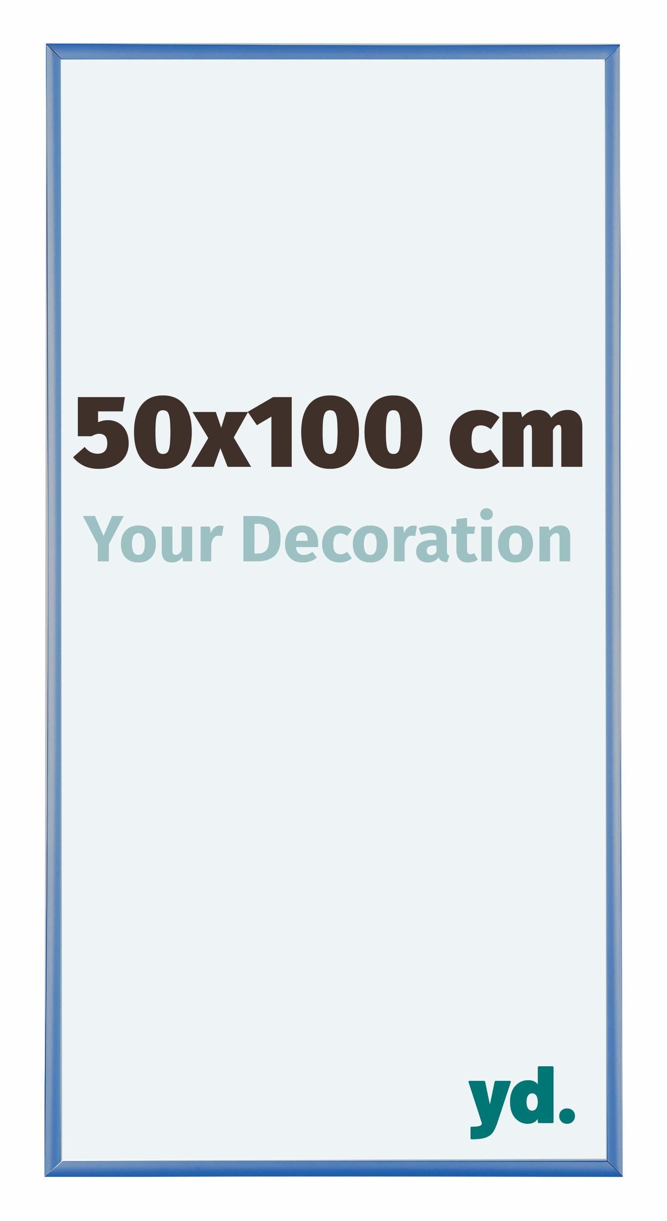 Austin Aluminium Photo Frame 50x100cm Steel Blue Front Size | Yourdecoration.com