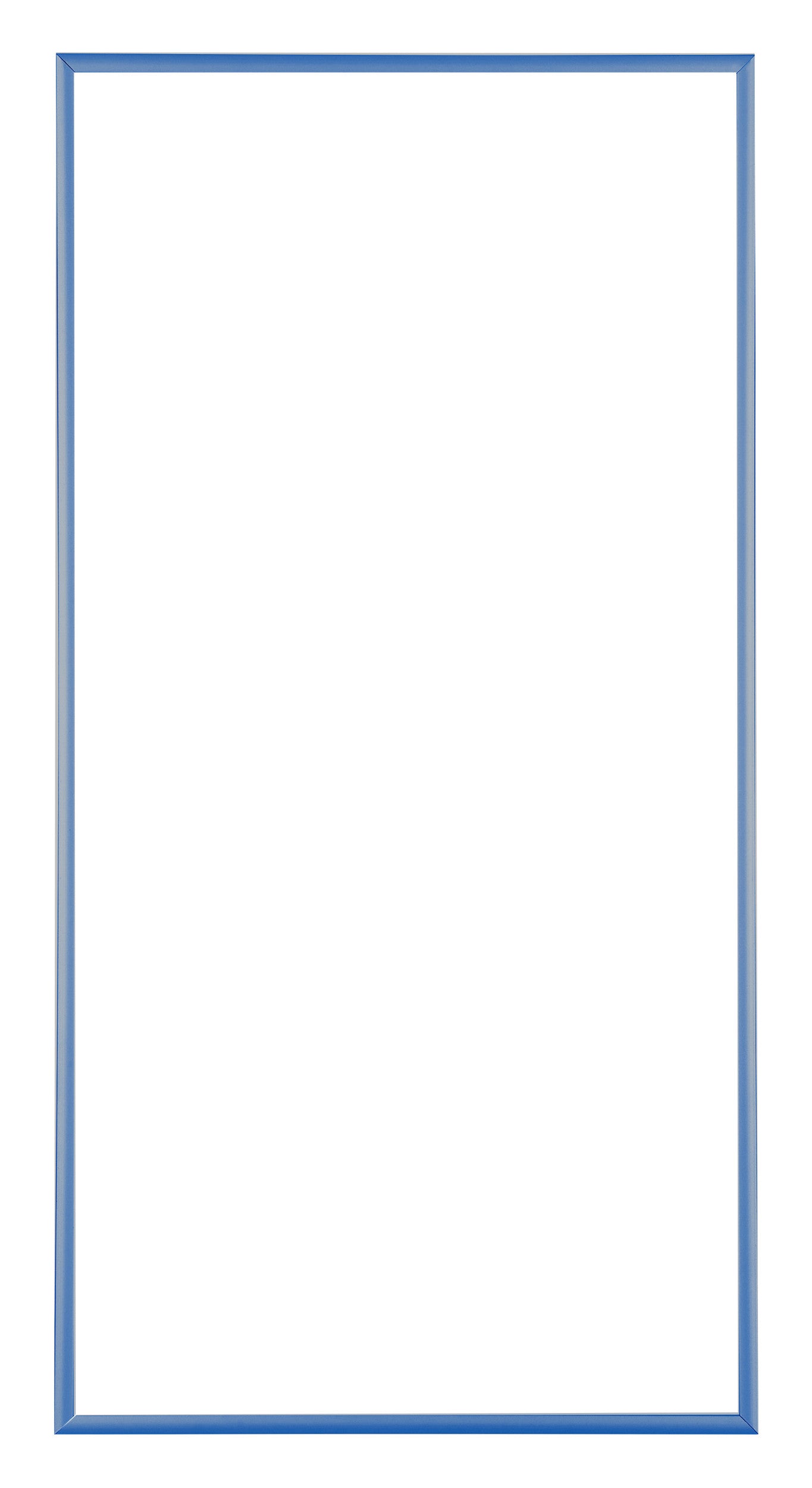 Austin Aluminium Photo Frame 50x100cm Steel Blue Front | Yourdecoration.com