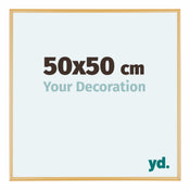 Austin Aluminium Photo Frame 50x50cm Gold Vintage Front Size | Yourdecoration.com