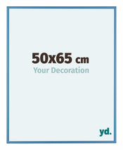 Austin Aluminium Photo Frame 50x65cm Steel Blue Front Size | Yourdecoration.com