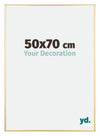 Austin Aluminium Photo Frame 50x70cm Gold High Gloss Front Size | Yourdecoration.com