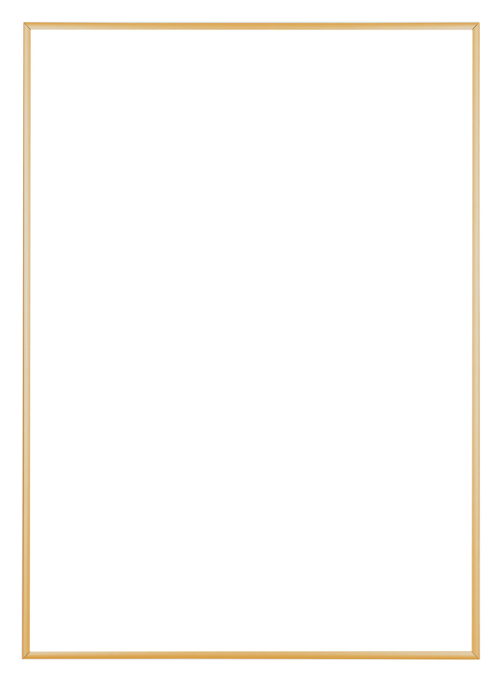 Austin Aluminium Photo Frame 50x70cm Gold Vintage Front | Yourdecoration.com
