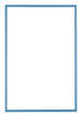 Austin Aluminium Photo Frame 50x75cm Steel Blue Front | Yourdecoration.com