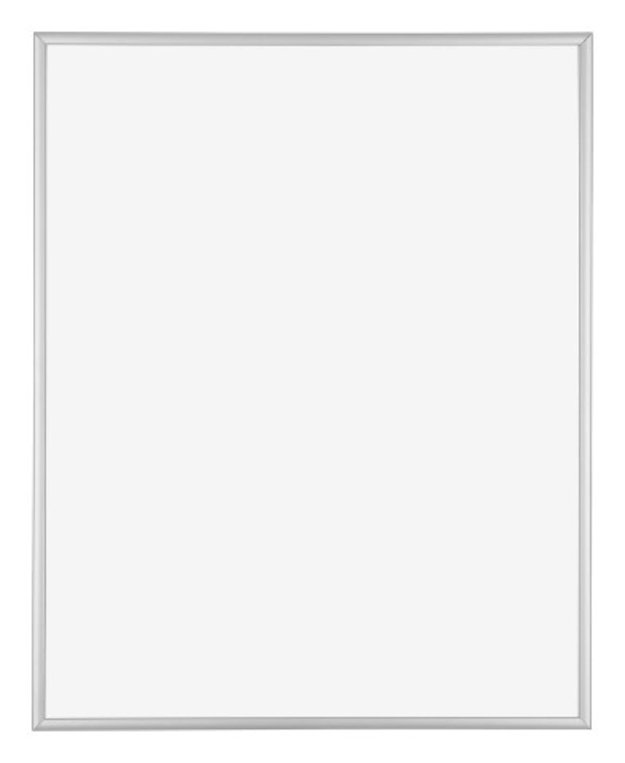 Austin Aluminium Photo Frame 55x65cm Silver Matt Front 2 | Yourdecoration.com