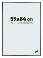Austin Aluminium Photo Frame 59x84cm Black High Gloss Front Size | Yourdecoration.com