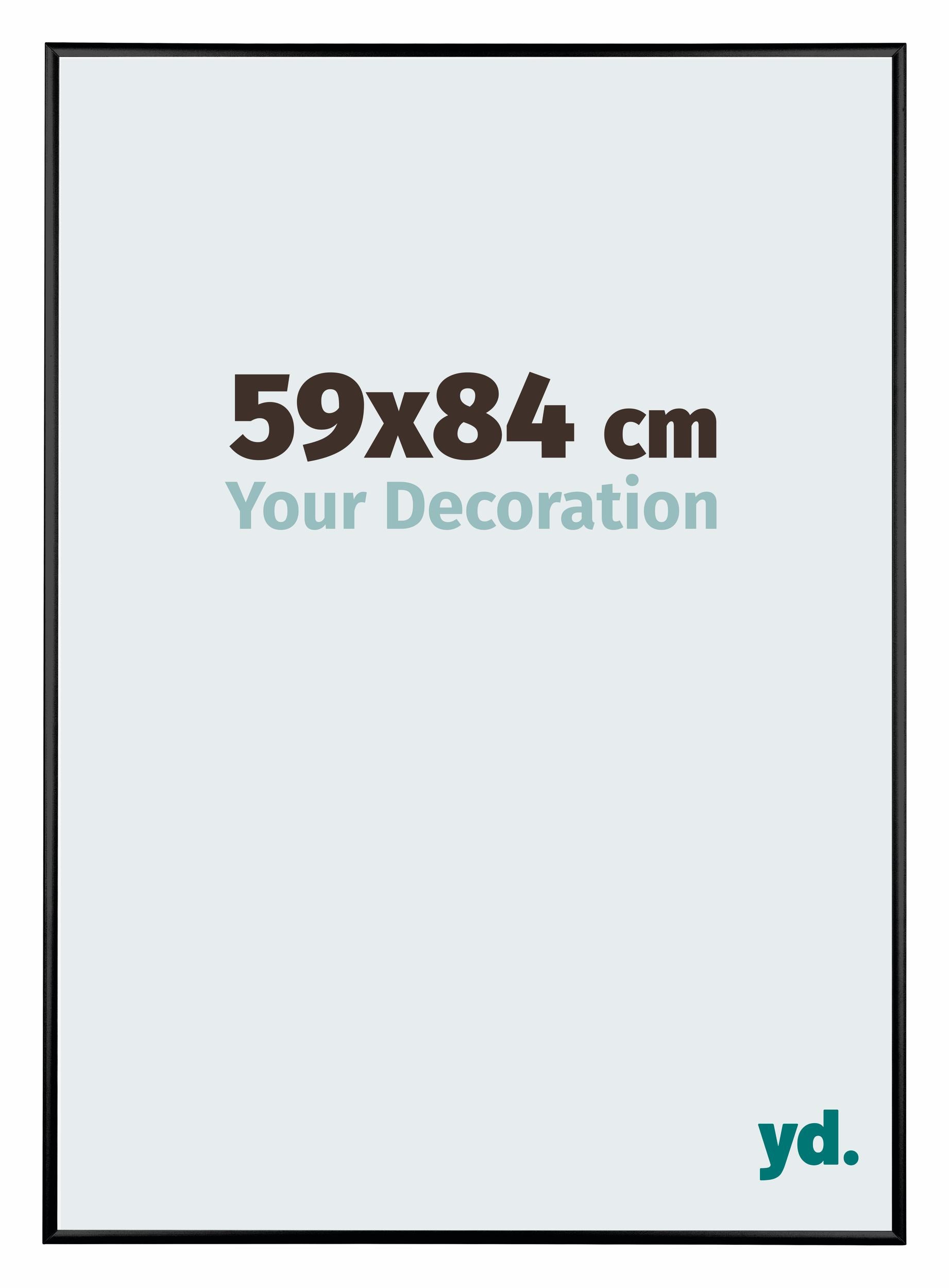 Austin Aluminium Photo Frame 59x84cm Black High Gloss Front Size | Yourdecoration.com