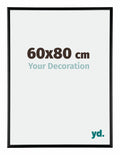 Austin Aluminium Photo Frame 60x80cm Black High Gloss Front Size | Yourdecoration.com