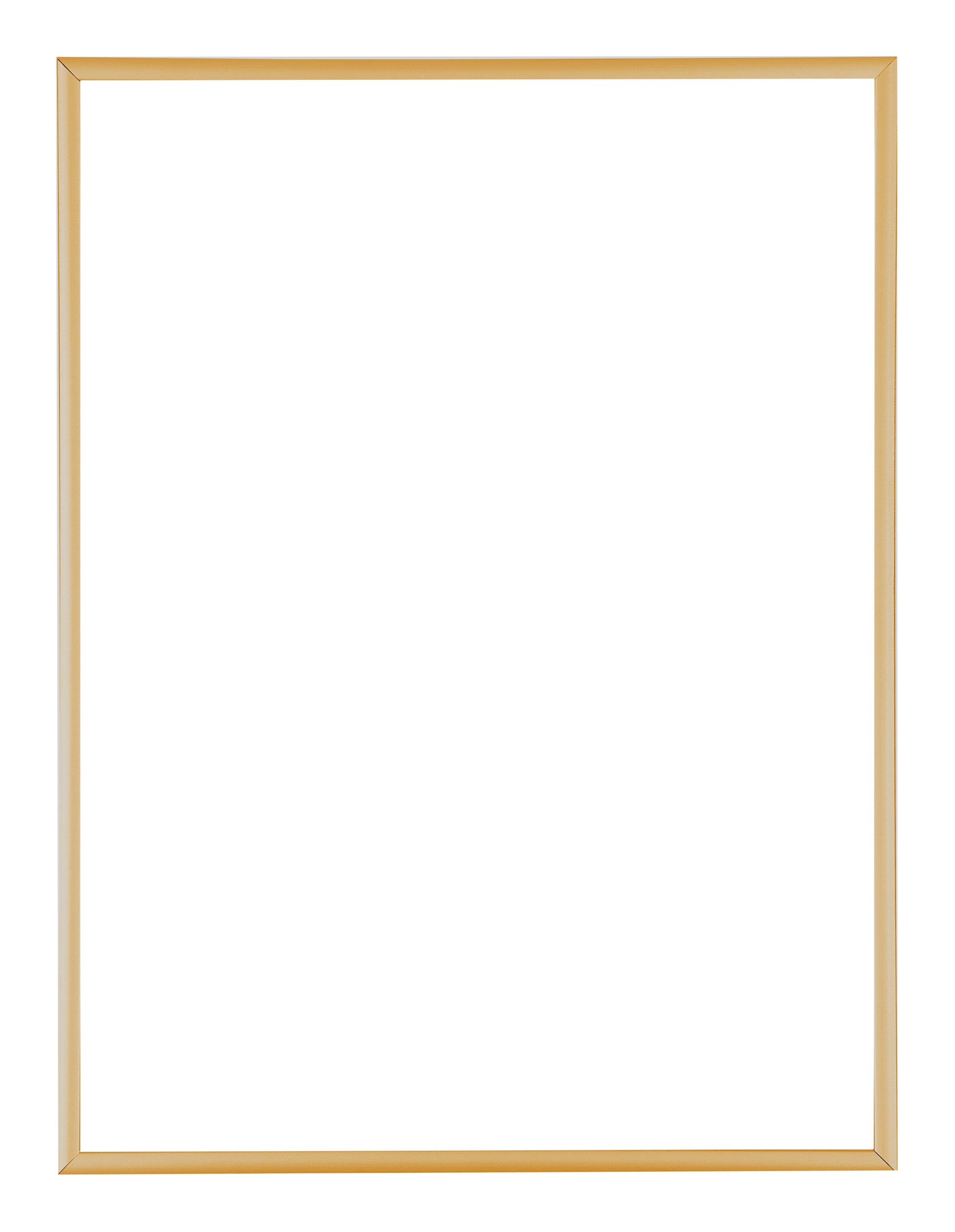 Austin Aluminium Photo Frame 60x80cm Gold Vintage Front | Yourdecoration.com