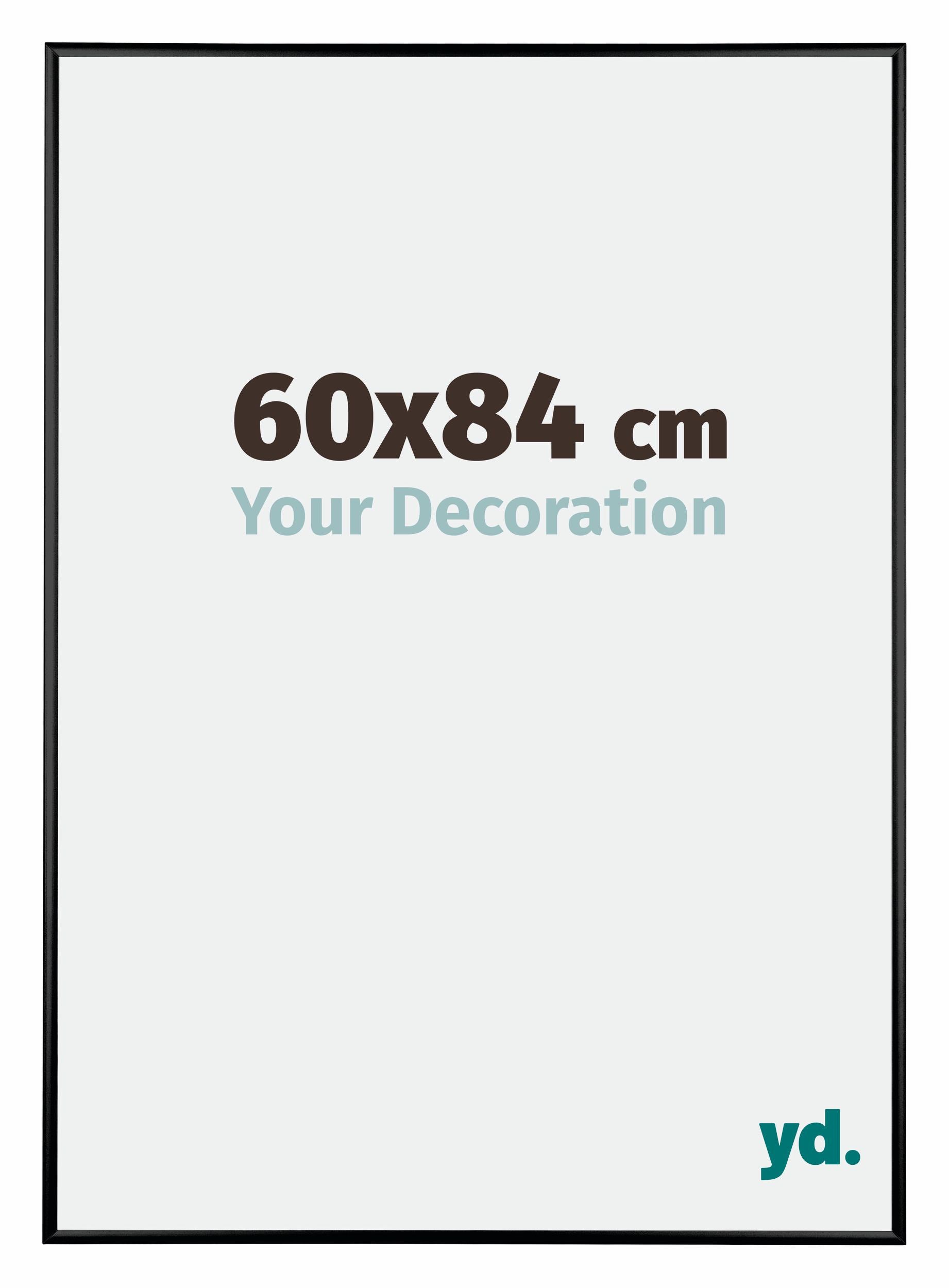 Austin Aluminium Photo Frame 60x84cm Black High Gloss Front Size | Yourdecoration.com