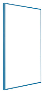 Austin Aluminium Photo Frame 60x84cm Steel Blue Front Oblique | Yourdecoration.com