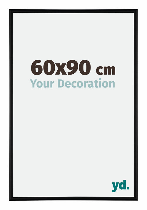 Austin Aluminium Photo Frame 60x90cm Black High Gloss Front Size | Yourdecoration.com
