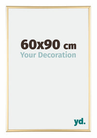 Austin Aluminium Photo Frame 60x90cm Gold High Gloss Front Size | Yourdecoration.com