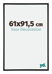 Austin Aluminium Photo Frame 61x91 5cm Black Matt Front Size | Yourdecoration.com