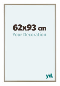 Austin Aluminium Photo Frame 62x93cm Champagne Front Size | Yourdecoration.com