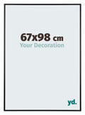 Austin Aluminium Photo Frame 67x98cm Black High Gloss Front Size | Yourdecoration.com