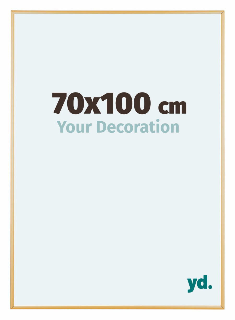 Austin Aluminium Photo Frame 70x100cm Gold Vintage Front Size | Yourdecoration.com