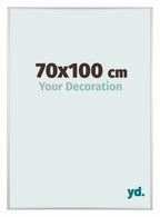 Austin Aluminium Photo Frame 70x100cm Silver Matt Front Size | Yourdecoration.com