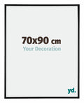 Austin Aluminium Photo Frame 70x90cm Black High Gloss Front Size | Yourdecoration.com
