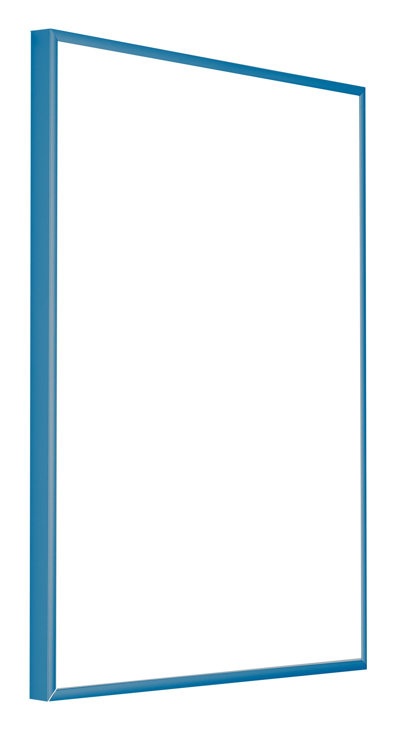 Austin Aluminium Photo Frame 70x90cm Steel Blue Front Oblique | Yourdecoration.com