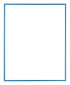 Austin Aluminium Photo Frame 70x90cm Steel Blue Front | Yourdecoration.com