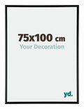 Austin Aluminium Photo Frame 75x100cm Black High Gloss Front Size | Yourdecoration.com