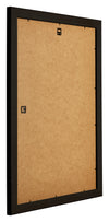 Birmingham Wooden Photo Frame 20x28cm Black Silver Gepolijst Back Oblique | Yourdecoration.com