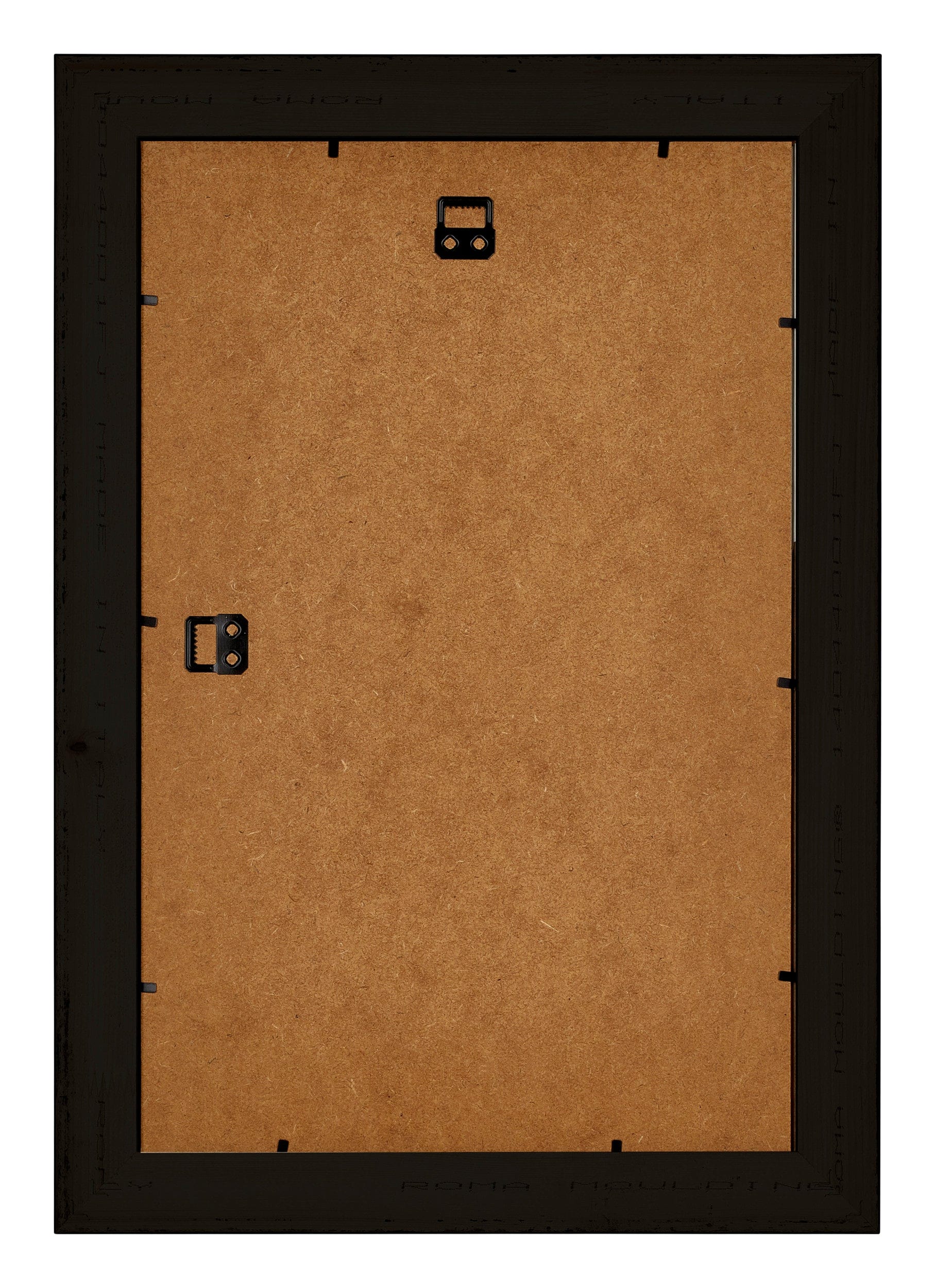 Birmingham Wooden Photo Frame 20x30cm Black Silver Gepolijst Back | Yourdecoration.com