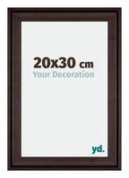Birmingham Wooden Photo Frame 20x30cm Brown Front Size | Yourdecoration.com