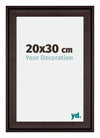 Birmingham Wooden Photo Frame 20x30cm Brown Front Size | Yourdecoration.com