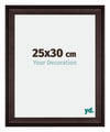 Birmingham Wooden Photo Frame 25x30cm Brown Front Size | Yourdecoration.com