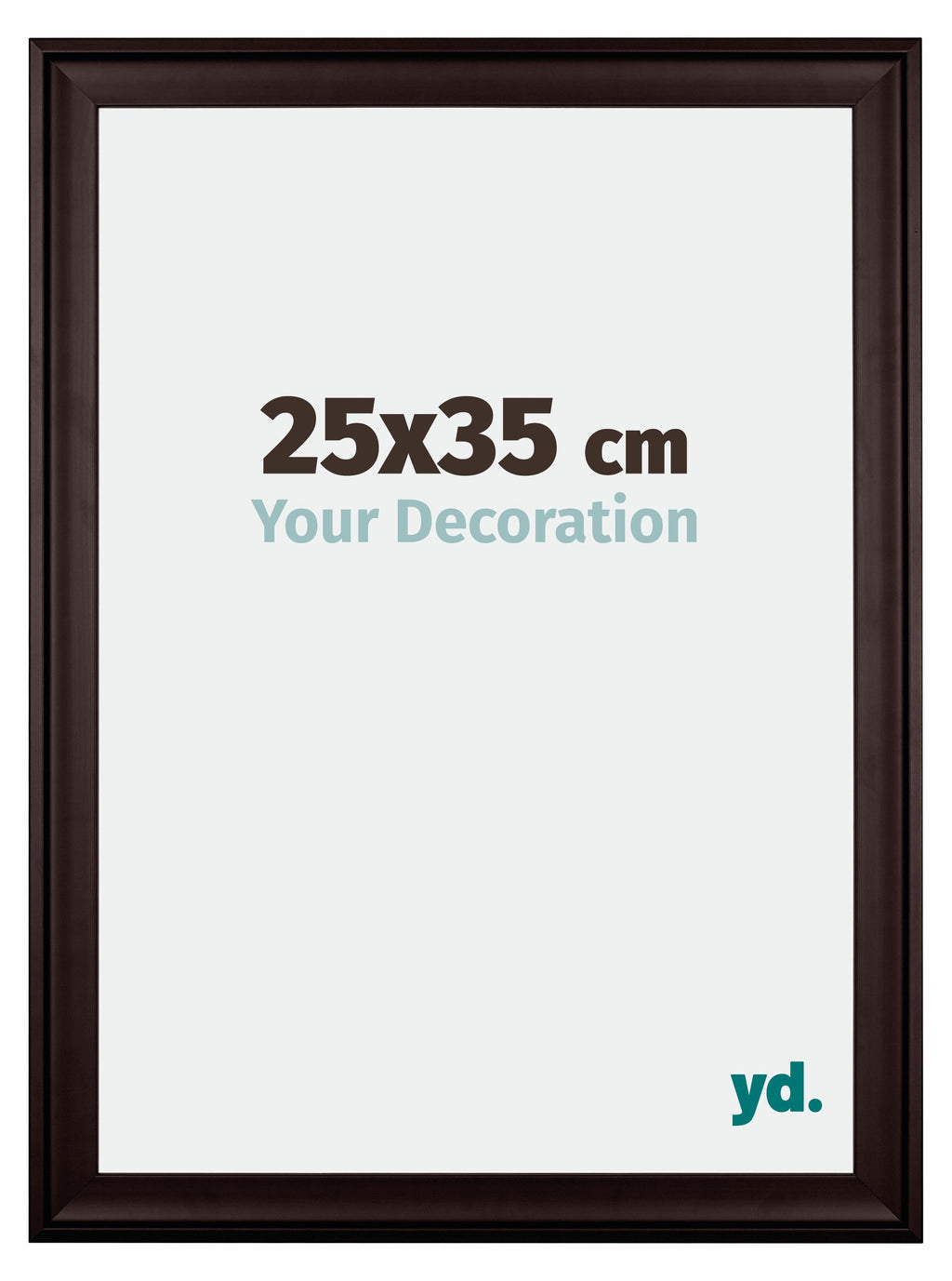 Birmingham Wooden Photo Frame 25x35cm Brown Front Size | Yourdecoration.com
