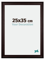 Birmingham Wooden Photo Frame 25x35cm Brown Front Size | Yourdecoration.com