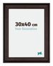 Birmingham Wooden Photo Frame 30x40cm Brown Front Size | Yourdecoration.com