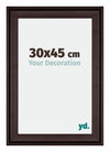 Birmingham Wooden Photo Frame 30x45cm Brown Front Size | Yourdecoration.com