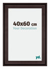 Birmingham Wooden Photo Frame 40x60cm Brown Front Size | Yourdecoration.com