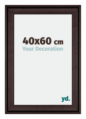 Birmingham Wooden Photo Frame 40x60cm Brown Front Size | Yourdecoration.com