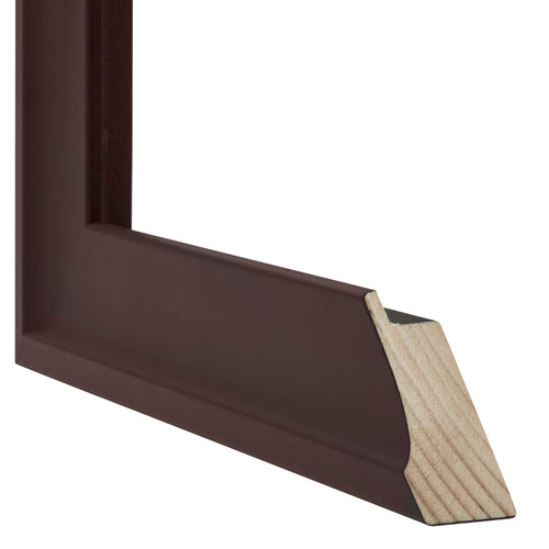 Birmingham Wooden Photo Frame 48x67cm Brown Detail Intersection | Yourdecoration.com