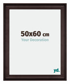 Birmingham Wooden Photo Frame 50x60cm Brown Front Size | Yourdecoration.com
