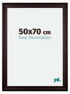 Birmingham Wooden Photo Frame 50x70cm Brown Front Size | Yourdecoration.com