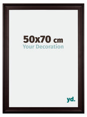Birmingham Wooden Photo Frame 50x70cm Brown Front Size | Yourdecoration.com