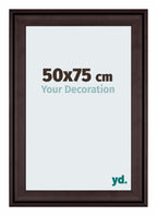 Birmingham Wooden Photo Frame 50x75cm Brown Front Size | Yourdecoration.com