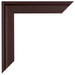 Birmingham Wooden Photo Frame 59x84cm Brown Detail Corner | Yourdecoration.com