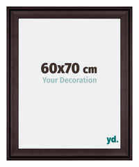 Birmingham Wooden Photo Frame 60x70cm Brown Front Size | Yourdecoration.com