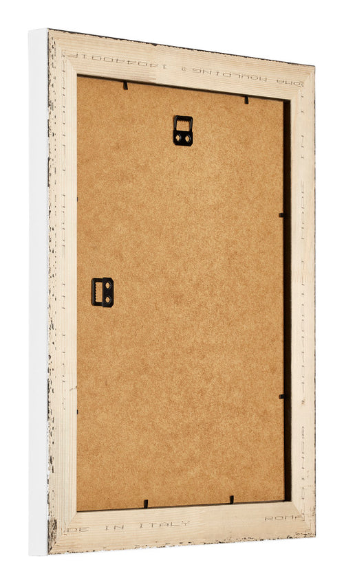 Birmingham Wooden Photo Frame 60x80cm White Back Oblique | Yourdecoration.com