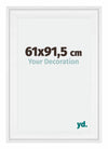 Birmingham Wooden Photo Frame 61x91 5cm White Front Size | Yourdecoration.com