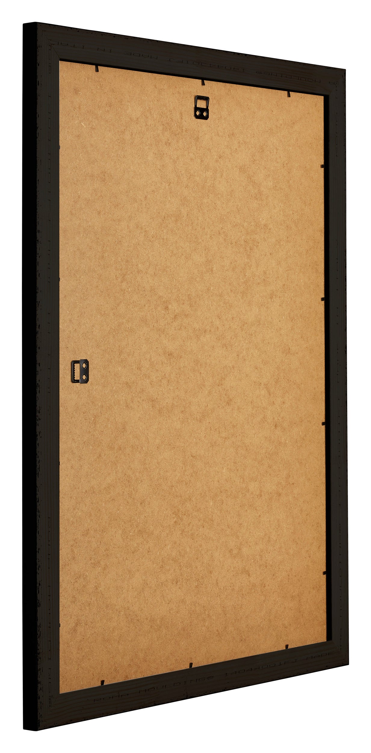 Birmingham Wooden Photo Frame 67x98cm Black Silver Polished Back Oblique | Yourdecoration.com